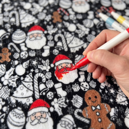 ColorMas Christmas Coloring Blanket
