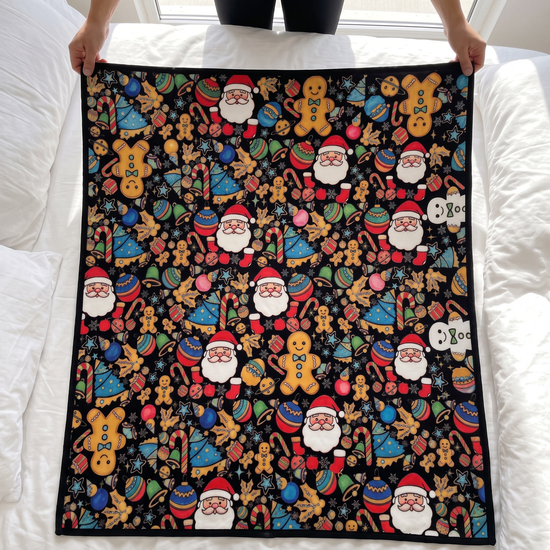 ColorMas Christmas Coloring Blanket